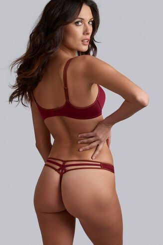Marlies Dekkers string | rhubarb & gold